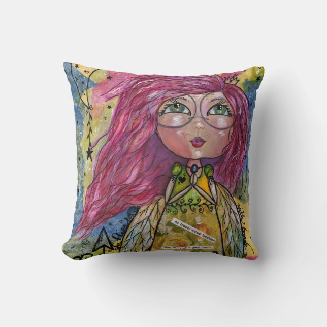 Whimsical Fairy - Starla LightHeart Kissen (Vorderseite)