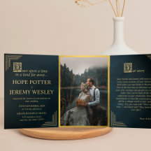 Whimsical Fairy Tale Book Gold Smaragd Magisch