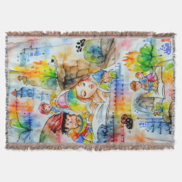 Whimsical Fairy Tale Illustration Decke