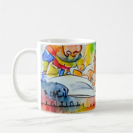 Whimsical Fairy Tale Illustration Kaffeetasse