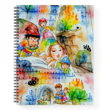 Whimsical Fairy Tale Illustration