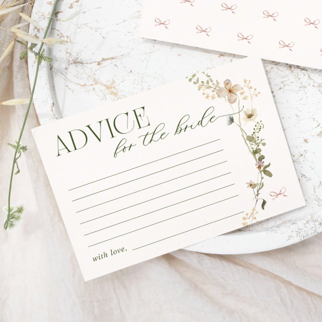 Whimsical Fairytale Garden & Bows Beratung Begleitkarte (Von Creator hochgeladen)