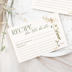 Whimsical Fairytale Garden & Bows Rezept Begleitkarte