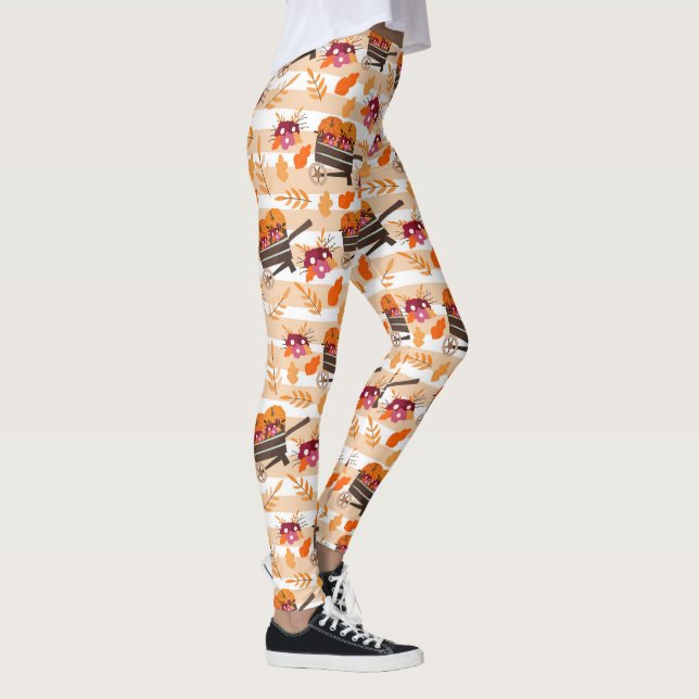 Whimsical Fall Wheels Leggings (Rechts)