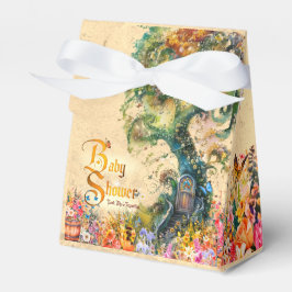 Whimsical Fantasy Garden Baby DuscheTable Confetti Geschenkschachtel