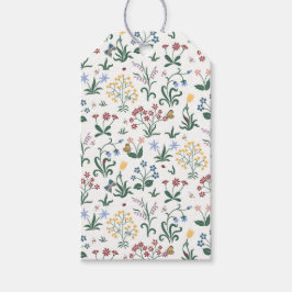 Whimsical farbenfrohe Blume Hochzeit Danke Geschenkanhänger