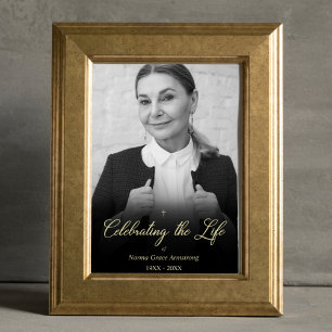 Whimsical feiert die Beerdigung des Life Foto Poster