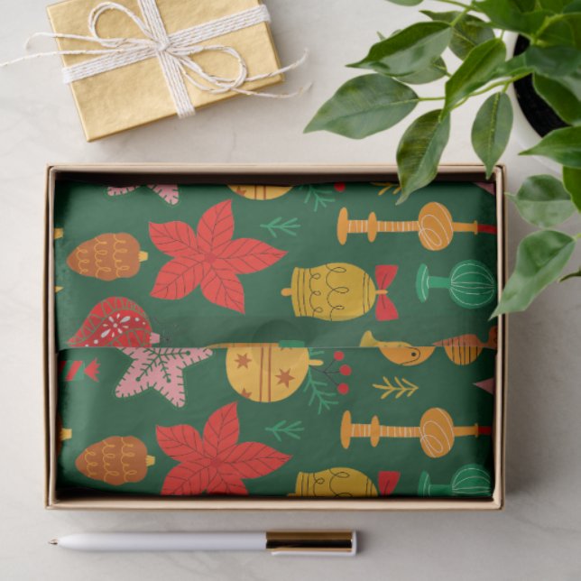 Whimsical Festivals & Weihnachten Seidenpapier (Geschenk)