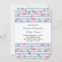 Whimsical Flamingo & Pineapse Muster Kinderdusche