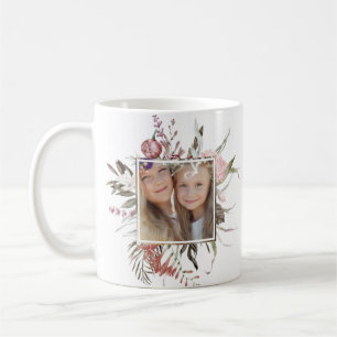 Whimsical Floral Bouquet Foto Kaffeetasse