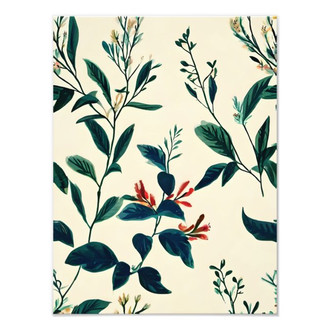 Whimsical Floral Dreams Fotodruck (Vorne)