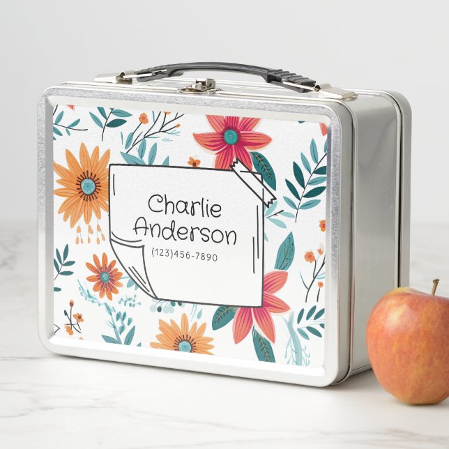Whimsical Floral Lunch Box (Beispiel)