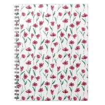 Whimsical Floral Notebook - Scribbly-Blume