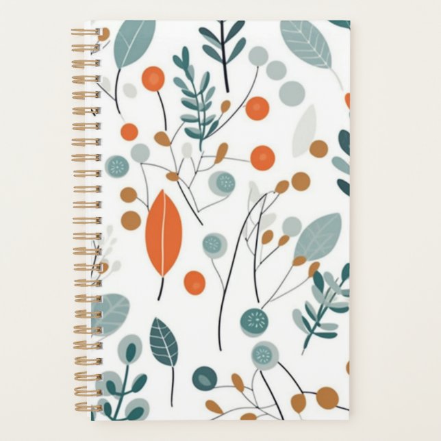 Whimsical Floral Patterns Planer (Vorderseite)