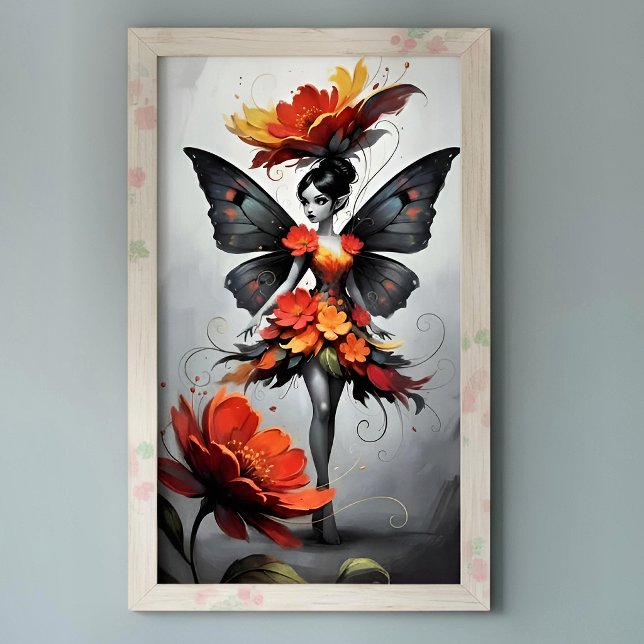 Whimsical Flower Fairy Poster (Von Creator hochgeladen)