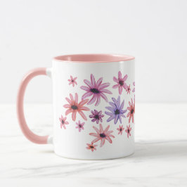 Whimsical Flowers Tasse
