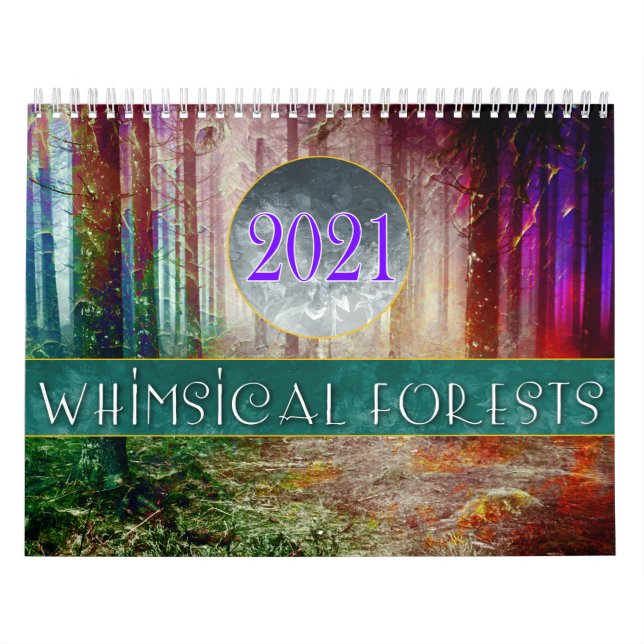 Whimsical Forests Kalender (Titelbild)
