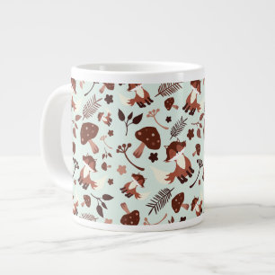 Whimsical Fox Jumbo-Tasse