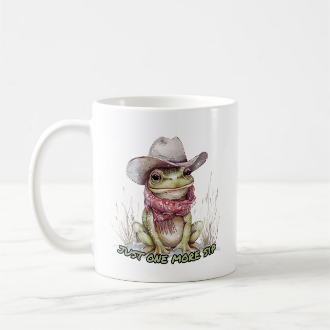 Whimsical Frog Coffee Mug Kaffeetasse (Links)