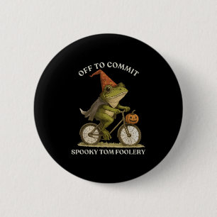 Whimsical Frog Wizard ab, um Tom zum Narren zu bri Button