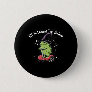 Whimsical Frog Wizard ab, um Tom zum Narren zu bri Button