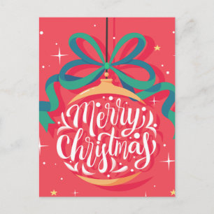 Whimsical frohe Weihnachten   Weihnachten Postkarte