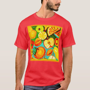 Whimsical Fruit Muster. Jetzt kaufen T-Shirt