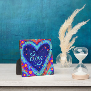 Whimsical Fun Niedliche Liebe Herz Fotoplatte