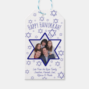 Whimsical Fun Star von David Picture Frame Hanukka Geschenkanhänger