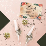 Whimsical Funny Floral Scheidung Party UAWG RSVP Karte<br><div class="desc">Fügen Sie Ihrem UAWG eine Touch Peitsche mit unseren reizvollen Scheidung Party RSVP Karten! Vor dem Hintergrund einer peachischen Aquarellfarben zeichnen sich diese Karten durch einen reizvollen Rahmen mit zarten Rose aus, der Wärme und Eleganz bis ins kleinste Detail verströmt. Mit witzigen Antworten wie "SCREW HIM! Ich bin da!" oder...</div>