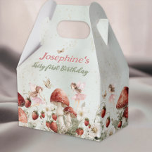 whimsical garden fairy first birthday custom