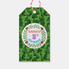 Whimsical Garden Party Vielen Dank Tag Geschenkanhänger