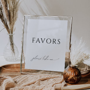 Whimsical Gender Neutral Baby Duwer bevorzugt Sign Poster