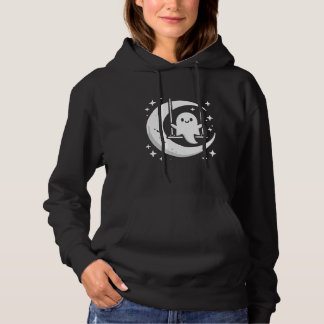 Whimsical Ghost on Swing Hoodie
