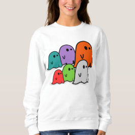 Whimsical Ghost Party für Halloween Sweatshirt
