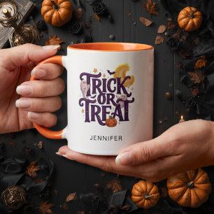 Whimsical Ghosts Halloween Tasse
