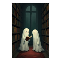 Whimsical Ghosts in a Cosy Reading Haven - Bibliot