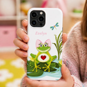 Whimsical Girl Frog   Personalisiert Case-Mate iPhone Hülle