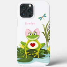 Whimsical Girl Frog | PERSONALISIERT
