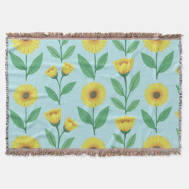 Whimsical Glee Bloom Decke