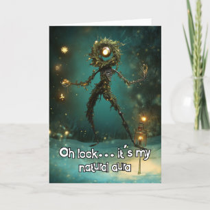 *~* Whimsical Glow Funny Magical 11 Weihnachten AP Dankeskarte