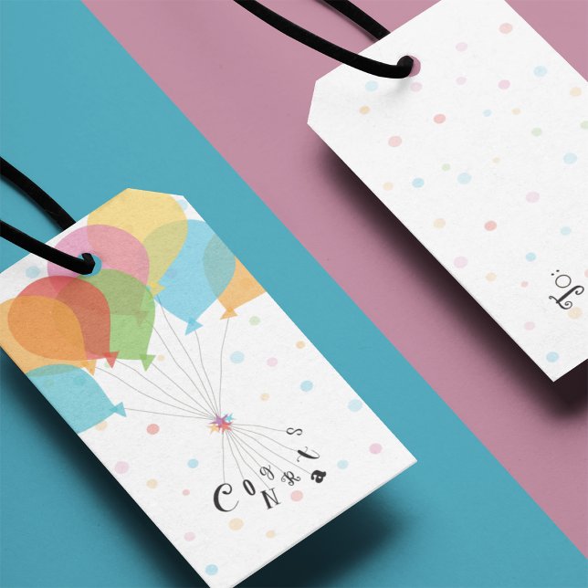 Whimsical Glückwunschs Geschenkmarke Geschenkanhänger (Von Creator hochgeladen)