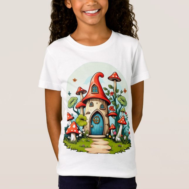 Whimsical Gnome Garden T-Shirt (Vorderseite)
