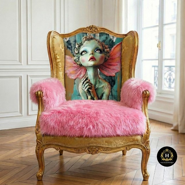 Whimsical Gothic Gargoyle Fairy Decoupage Seidenpapier (Von Creator hochgeladen)