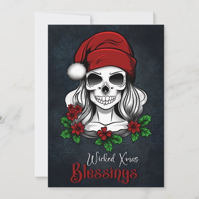 Whimsical Gothic Weihnachten Weihnachten (Vorderseite)