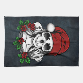 Whimsical Gothic Weihnachten Weihnachten Geschirrtuch