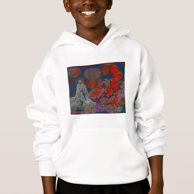 Whimsical Halloween Dreams Hoodie (Vorderseite)