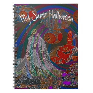 Whimsical Halloween Dreams Notizblock
