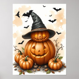 Whimsical Halloween Magic - Spaß & Spooky Poster