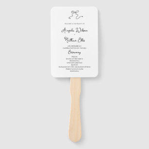 Whimsical Hand angefertigte Hochzeitslüfter Fächer